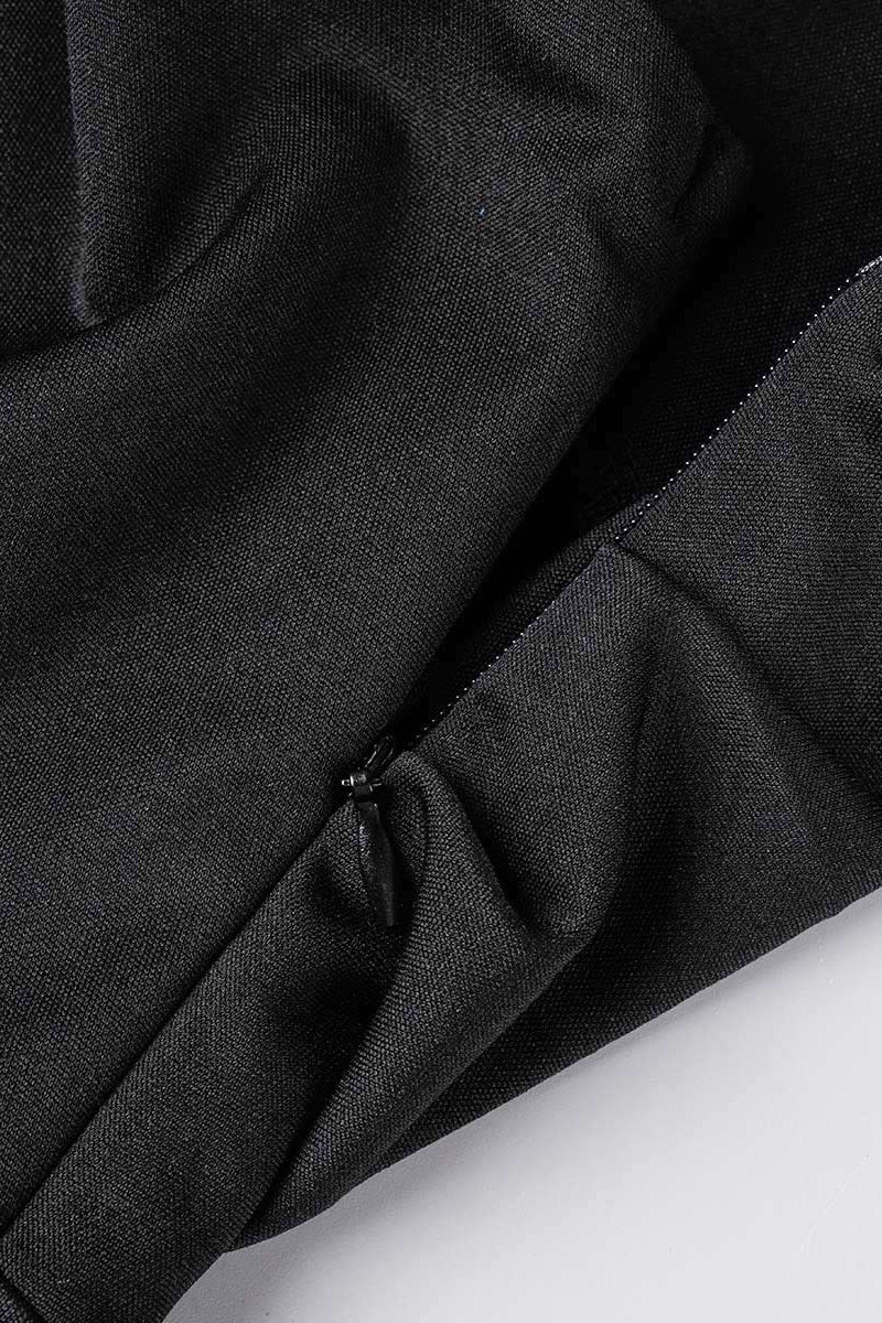 Evie - Elegante Vestido sin Mangas de Cuello Diagonal