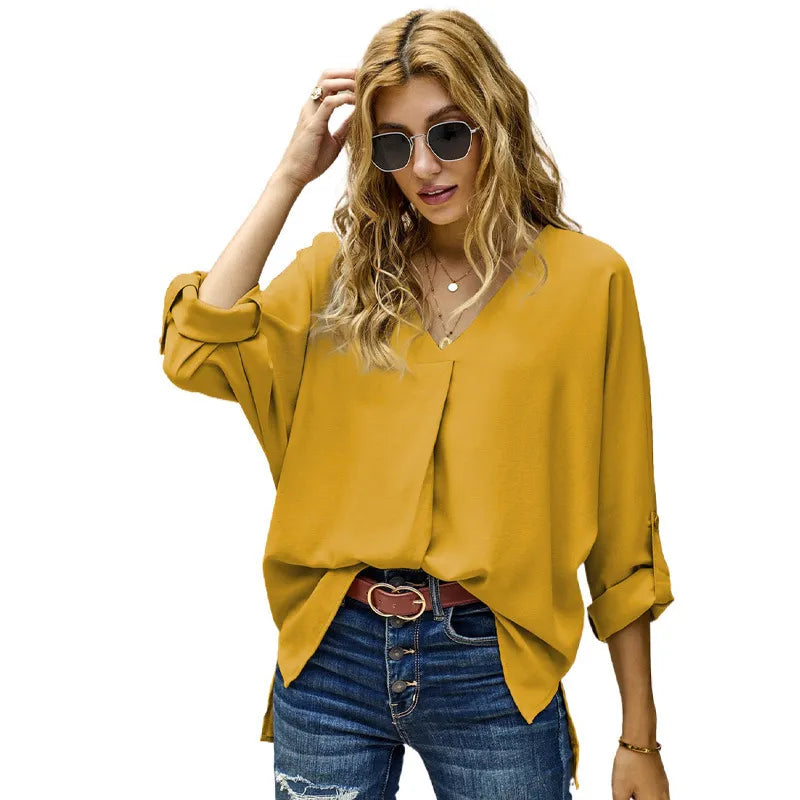 Blusa relajada y versátil: estilo y comodidad atemporales