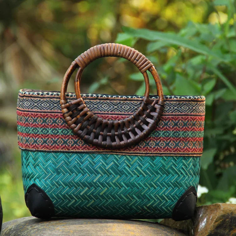 Bolso tejido a mano Bohemian Couture
