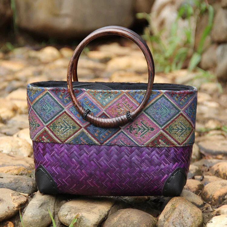Bolso tejido a mano Bohemian Couture