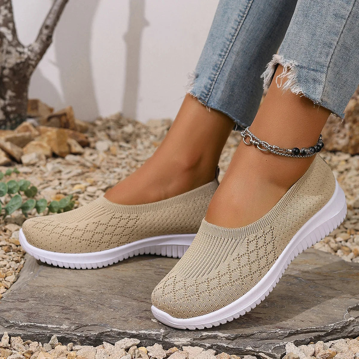 Sofina – Zapatos Transpirables Antideslizantes de Deslizamiento