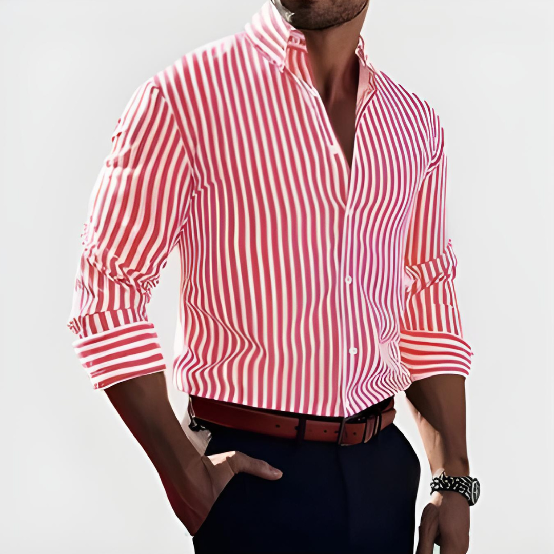 Juan | Camisa con raya de confianza