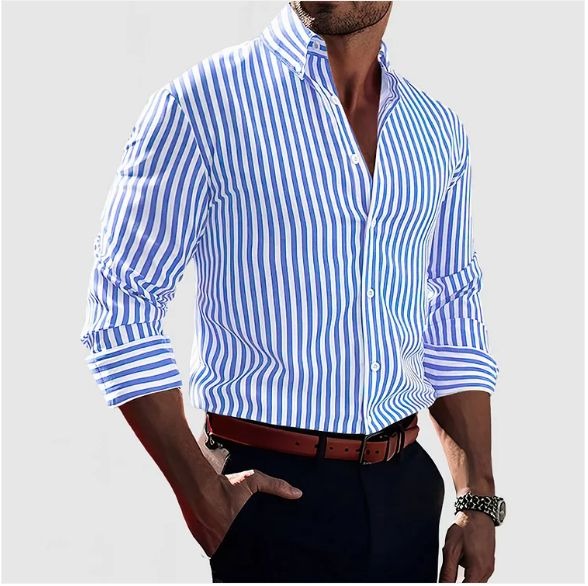 Juan | Camisa con raya de confianza