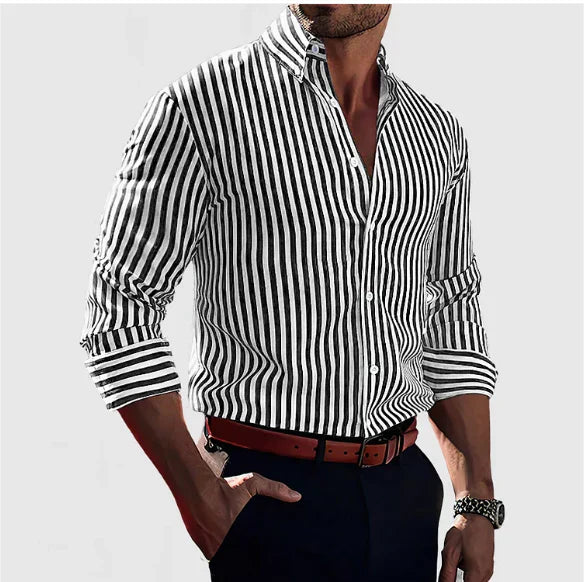 Juan | Camisa con raya de confianza