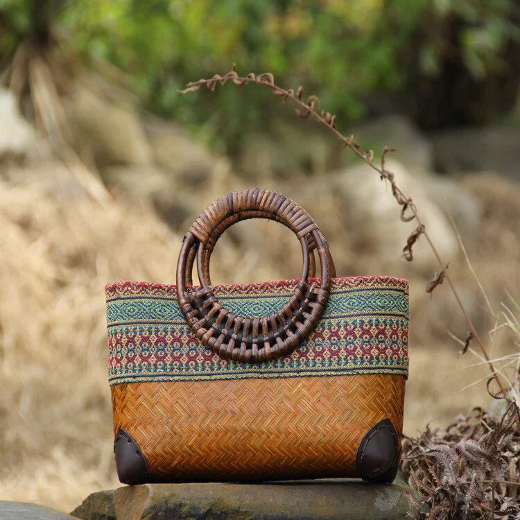 Bolso tejido a mano Bohemian Couture