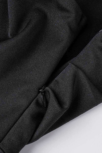 Evie - Elegante Vestido sin Mangas de Cuello Diagonal