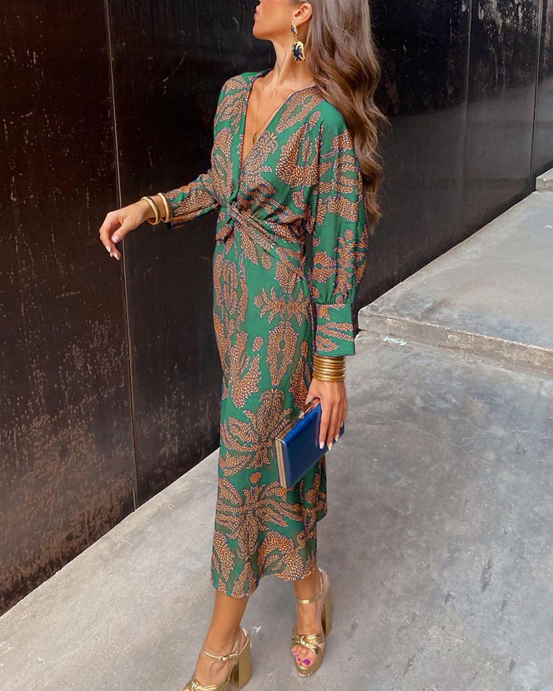Elegant Women's Dress - Sustainable, All-Season, Luxury Design, Breathable Fabric
