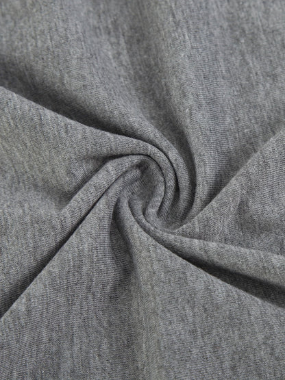 Elegant V-Neck Short Sleeve Dress with Pockets - Lightweight Casual Spring/Summer Style