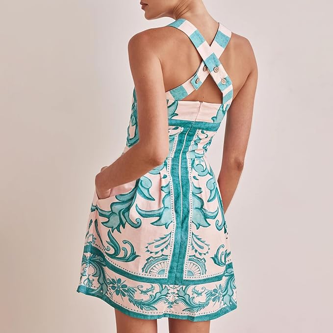 Flora - Vestido Rallas