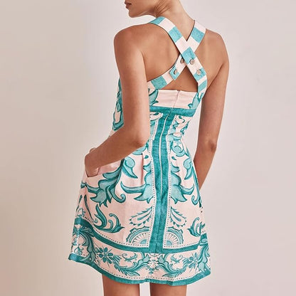 Flora - Vestido Rallas