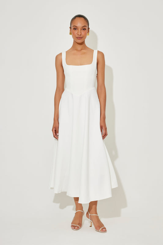 Timeless Flowy Midi Dress