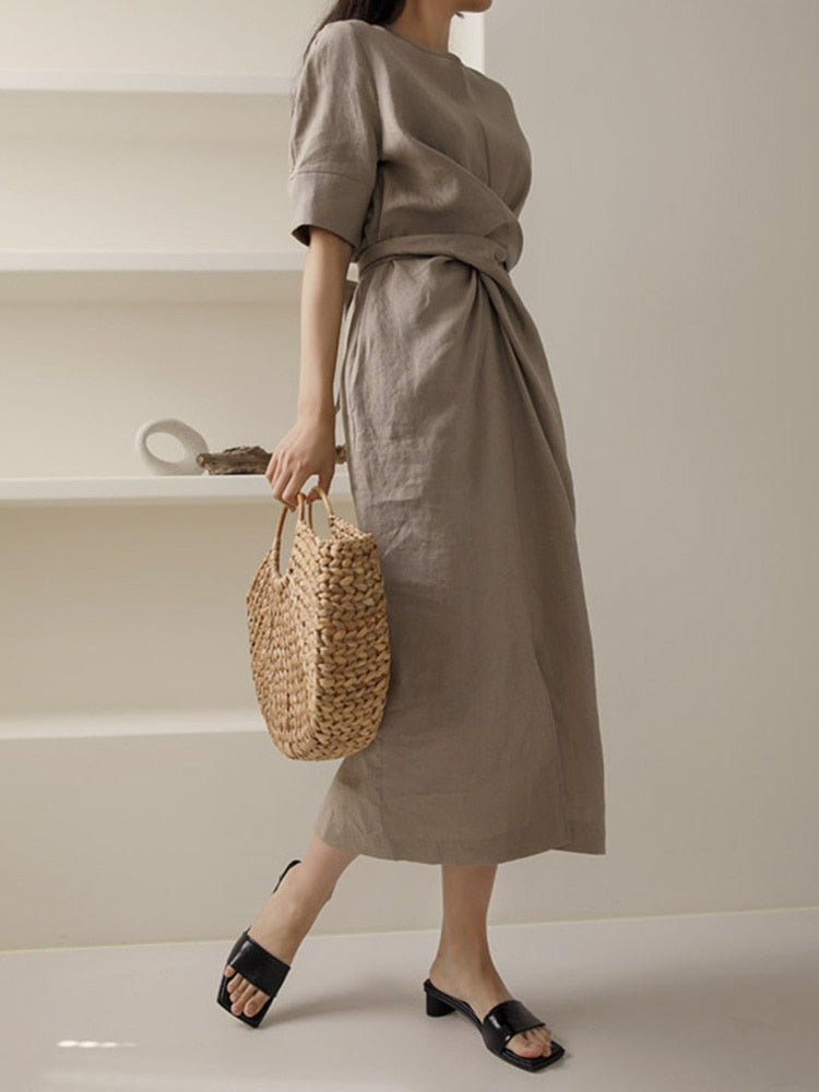 Lightweight Summer Dress for Women - Sleeveless Casual Sundress