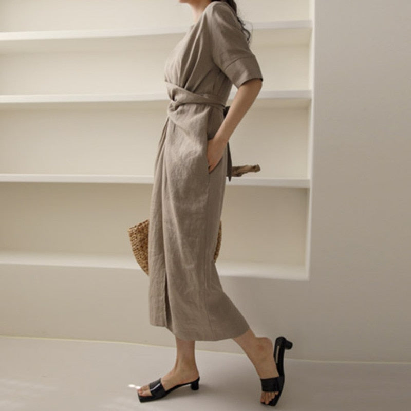 Lightweight Summer Dress for Women - Sleeveless Casual Sundress