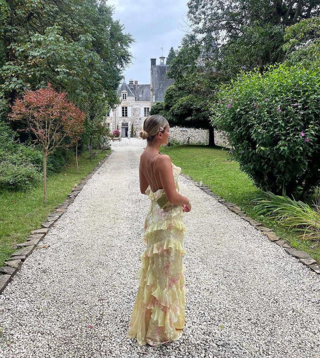 Ruffle Maxi Dress