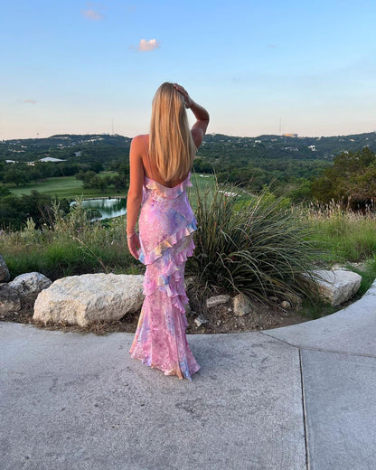 Ruffle Maxi Dress