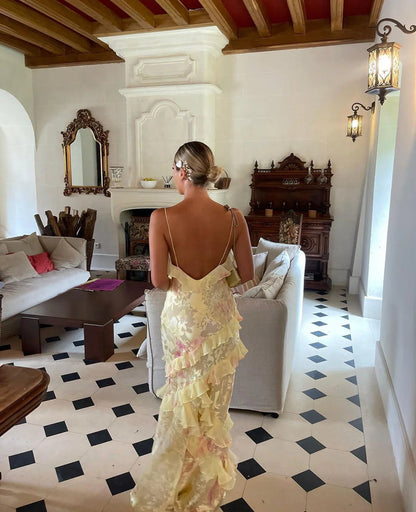 Ruffle Maxi Dress