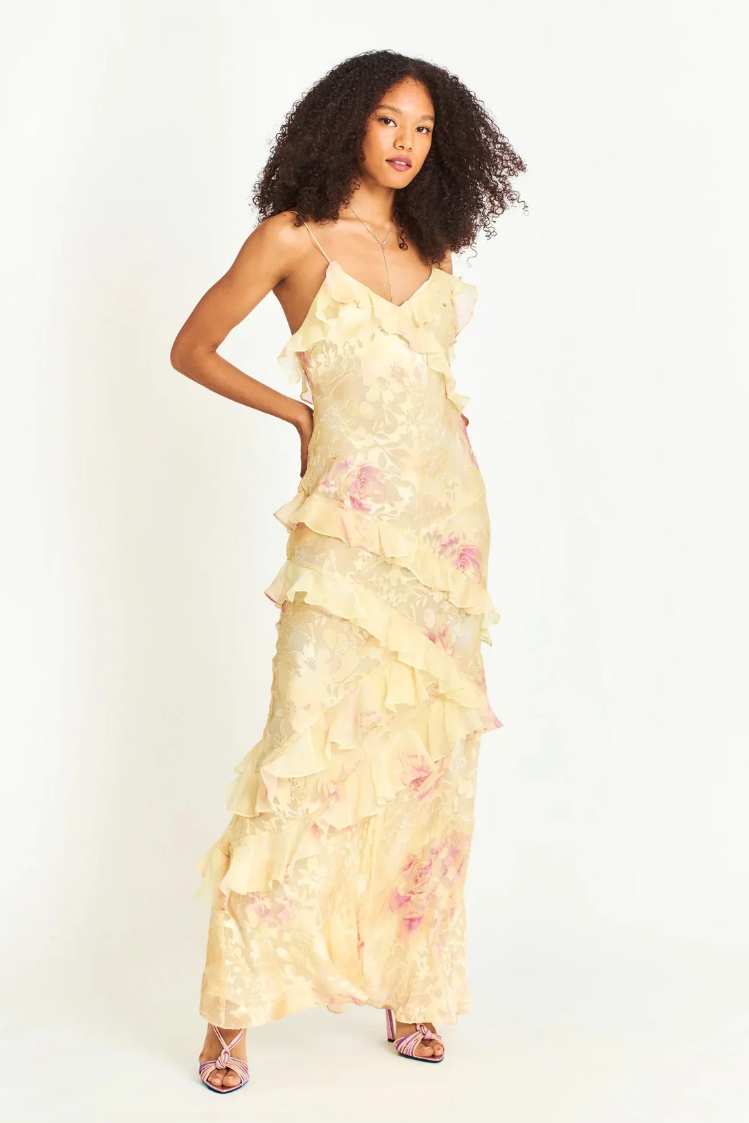Ruffle Maxi Dress