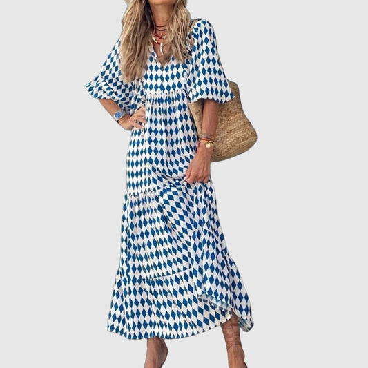 Geometric Print Dresses - Lightweight and Breathable Fashion