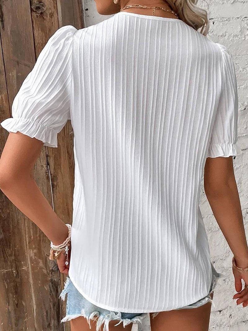Stylish Women's V-Neck T-Shirt – Soft & Lightweight Fabric