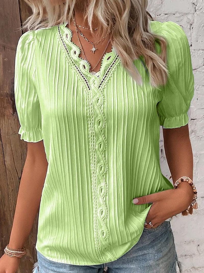 Stylish Women's V-Neck T-Shirt – Soft & Lightweight Fabric