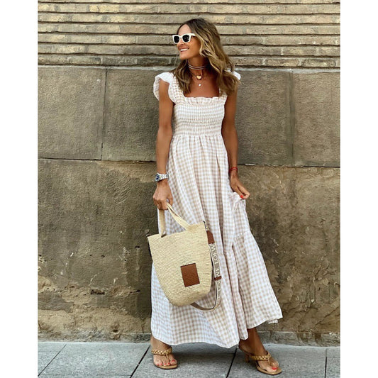 Loose Casual Printed Dresses for Women