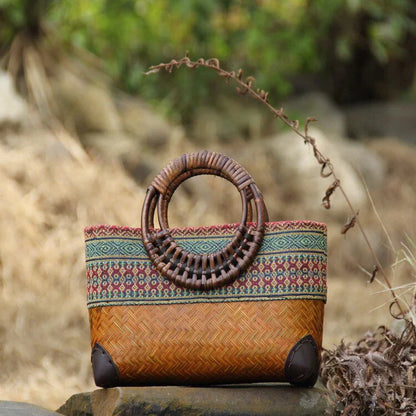 Bolso tejido a mano Bohemian Couture